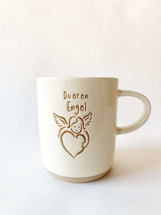Trend Design Krus h 9,5 cm «Du er en engel»