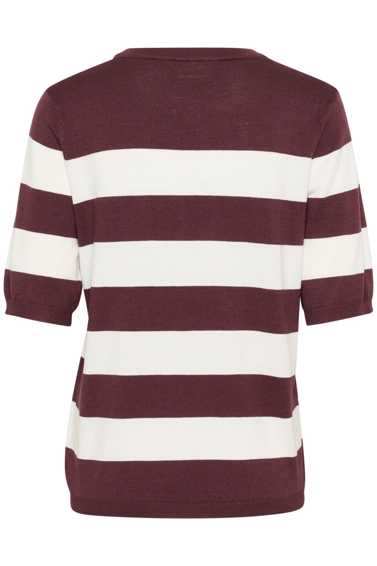Kaffe Clothing KAlizza Striped Knit Fudge / Chalk Wide Striped