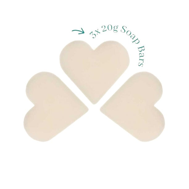 Hjertesåper 3 stk - Dompap