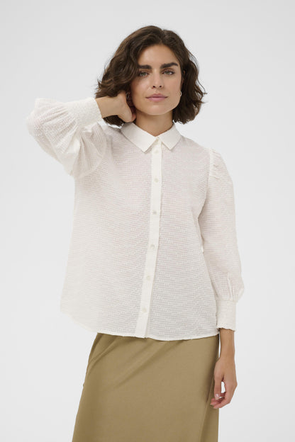 Kaffe Clothing KApenelope Shirt Chalk