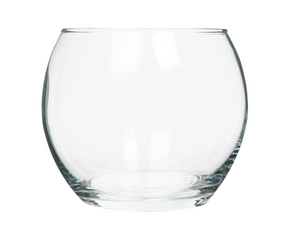 Lysholder/vase Rund stor