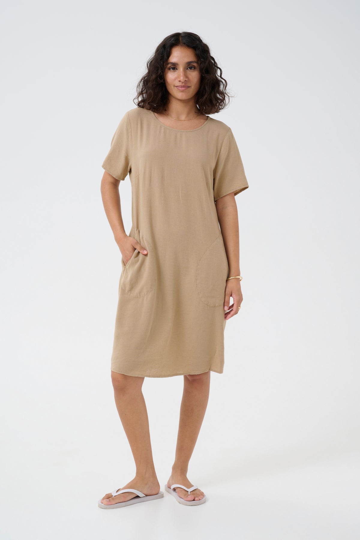 Kaffe Clothing KAmilia Dress Chinchilla