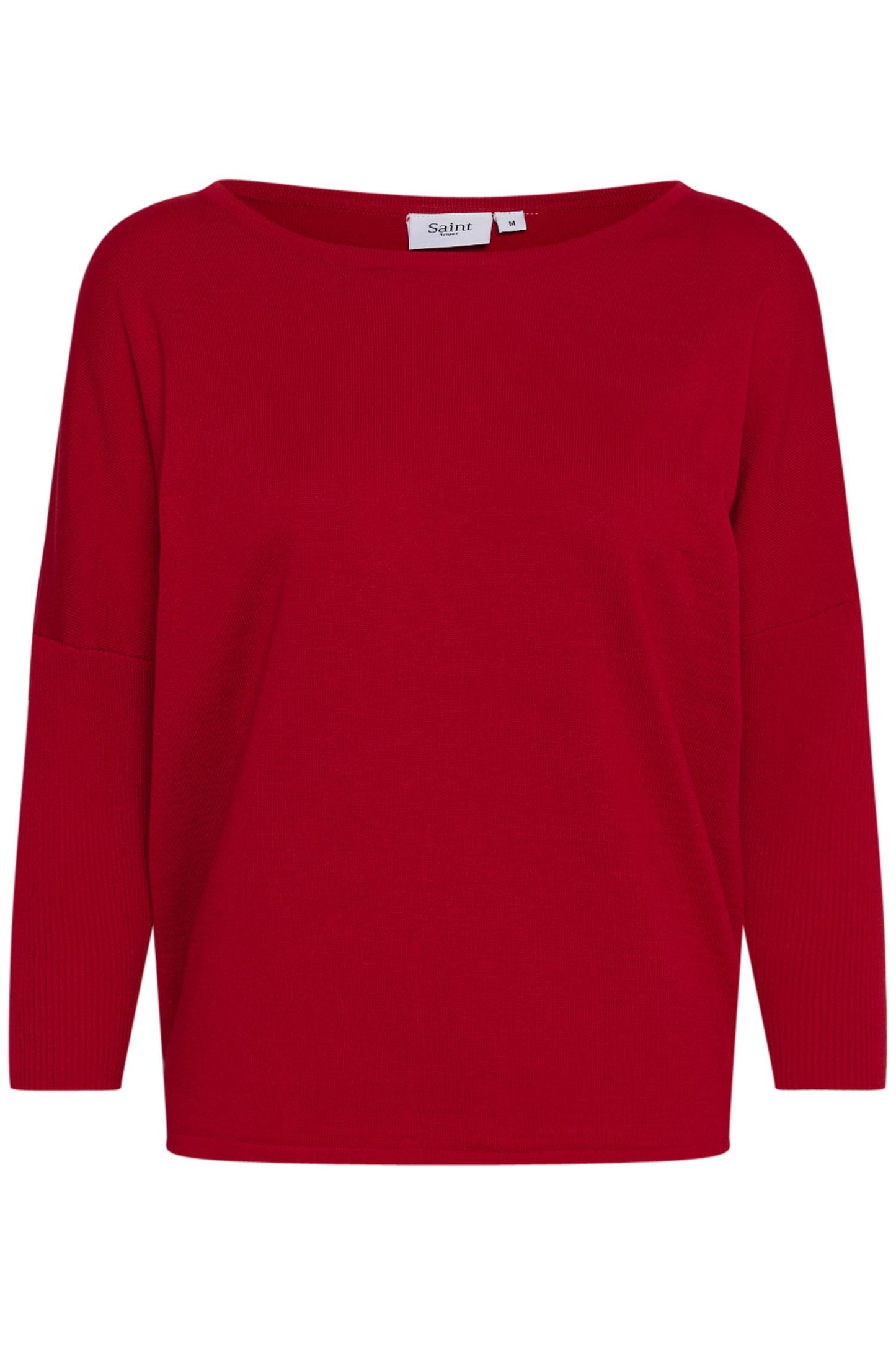 Saint Tropez MilaSZ R-Neck Pullover Racing Red