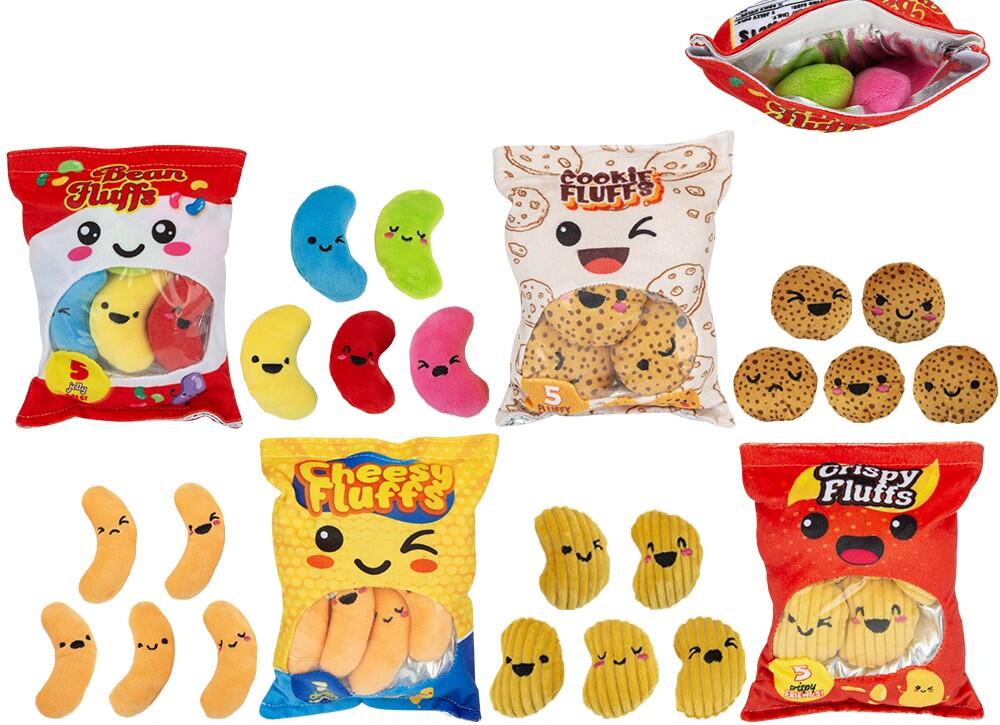 Snack Plysj 4 Ass. I Pose