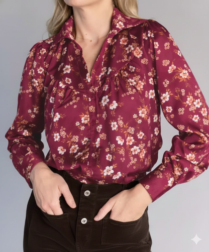 Floyd Topp Lise Bali Satin Bordeaux