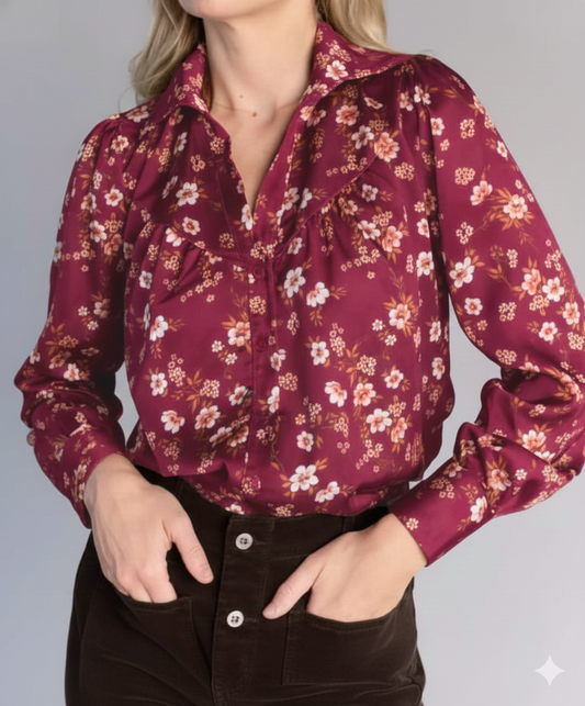 Floyd Topp Lise Bali Satin Bordeaux