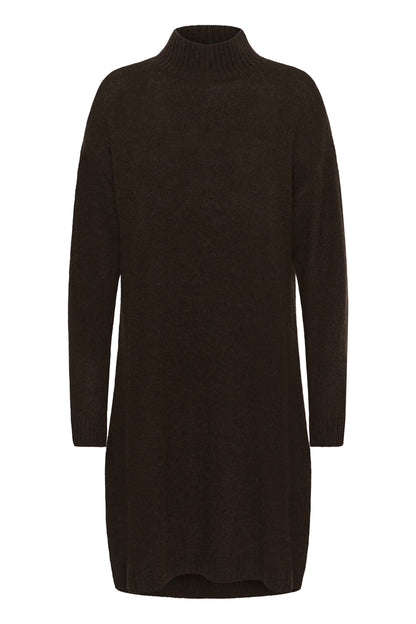 Culture CUnova Katrina Dress Coffee Bean Melange