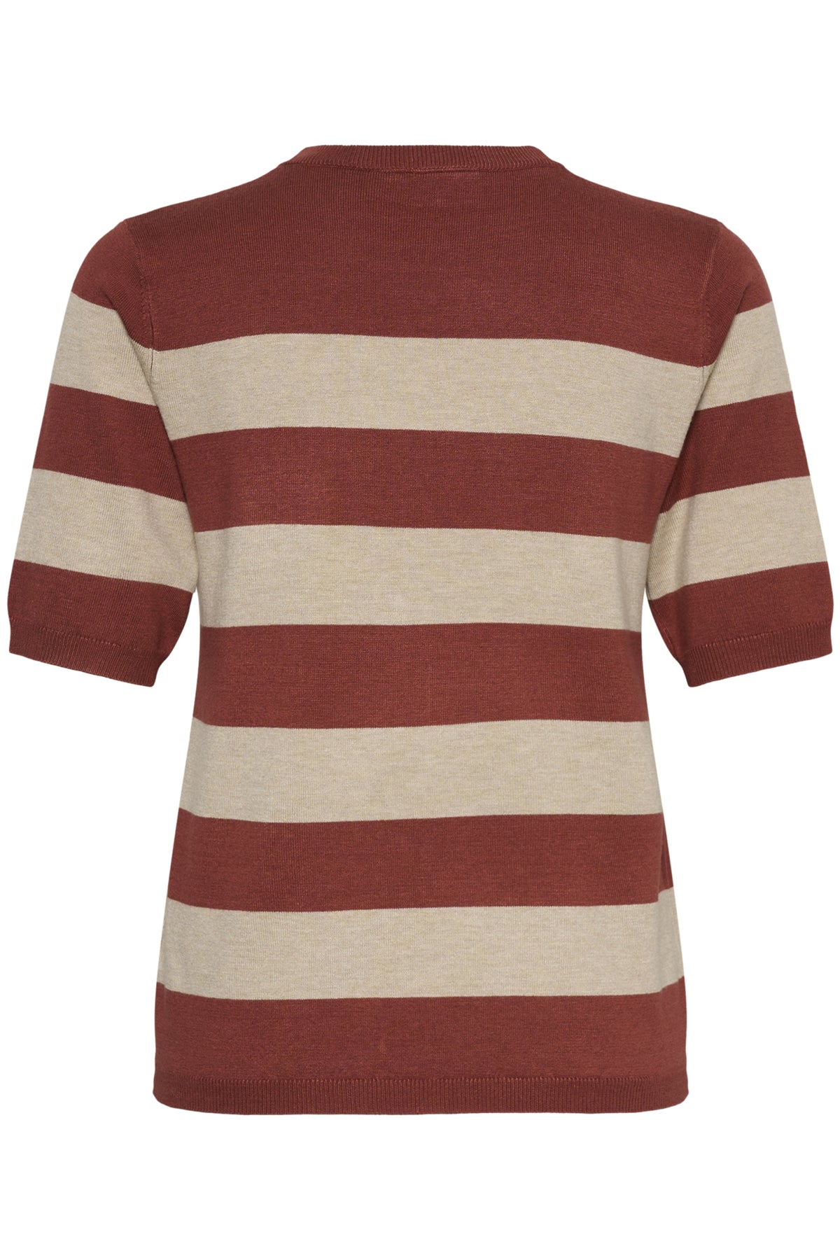 Kaffe Clothing KAlizza Striped Knit - Henna/Feather Melange