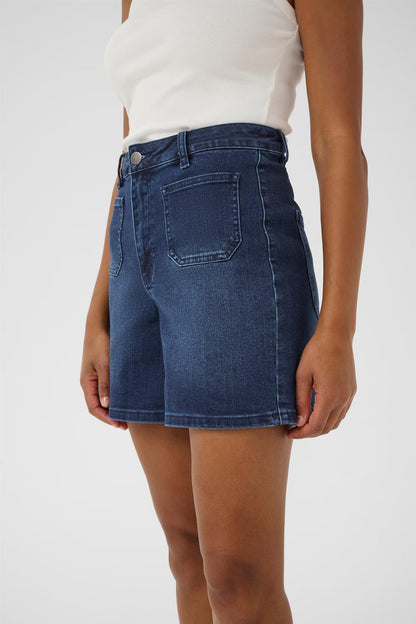 Kaffe Clothing KAkarla Denim Shorts Medium Blue Denim