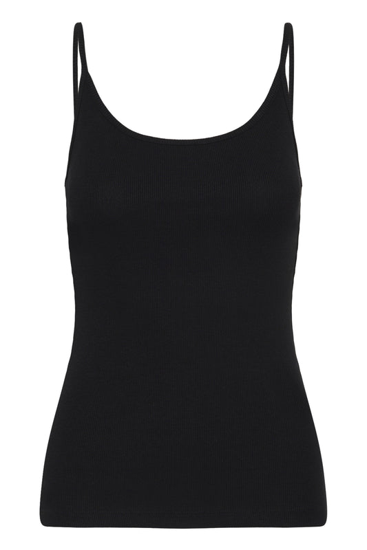 Kaffe Clothing KAcarna Strap Top Black
