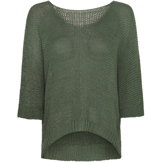 Marta Du Chateau MDCBetina Knit Military Green Onesize