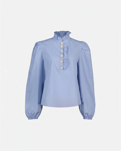 Floyd Bluse Vanda Flowerbutton