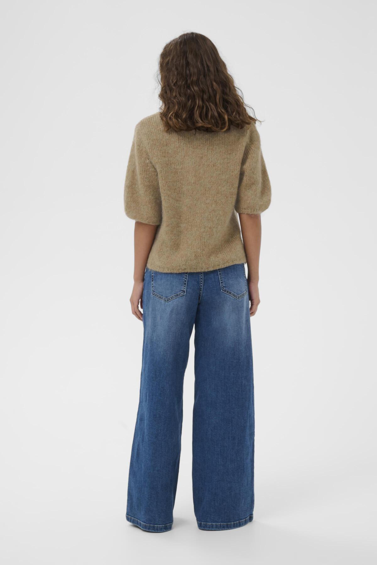 Culture CUcemilie SS Cardigan Dune Melange