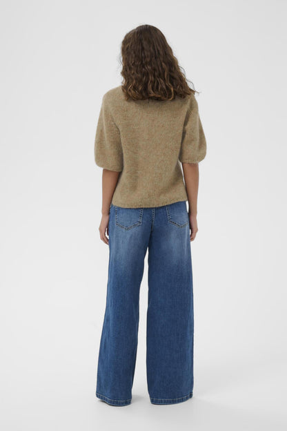 Culture CUcemilie SS Cardigan Dune Melange