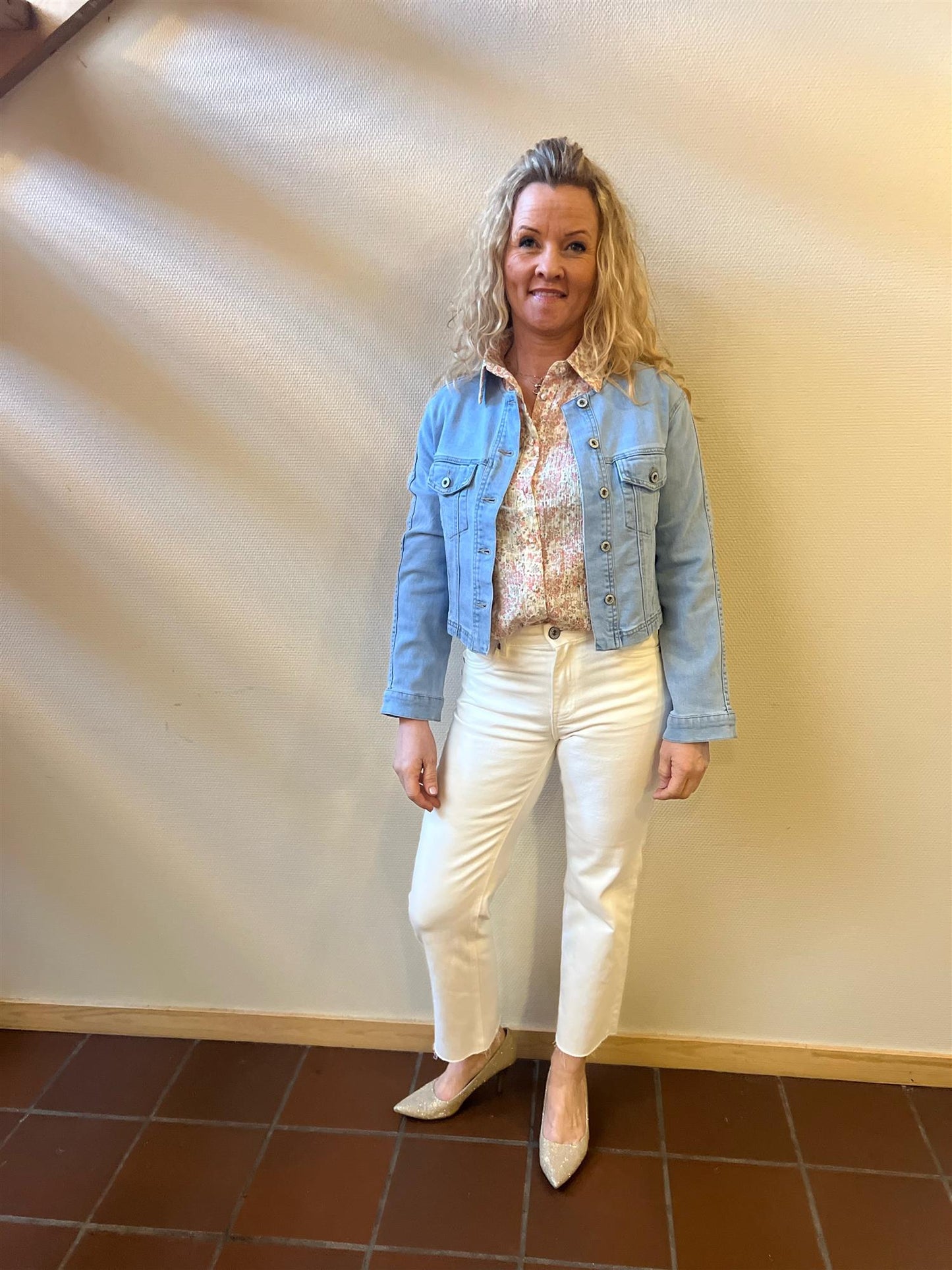 Floyd Oda Denimjakke Light Jeans Blue