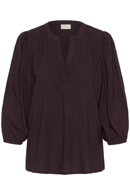 Kaffe Clothing KAannika Blouse Fudge
