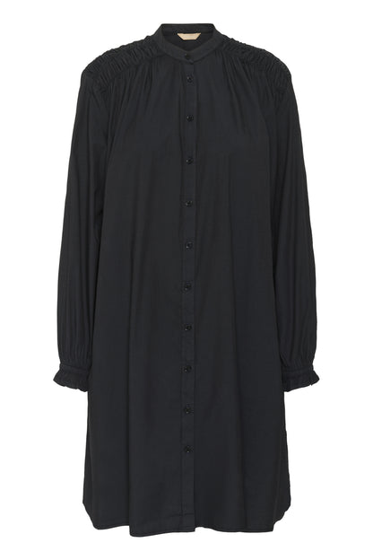 Culture CUceleste Smock Dress Black