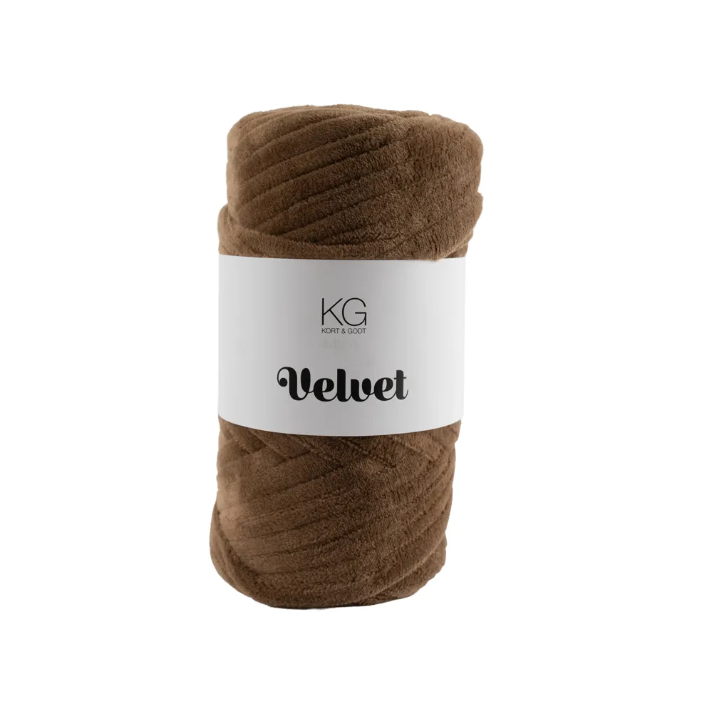 Velvetgarn 16 Brun