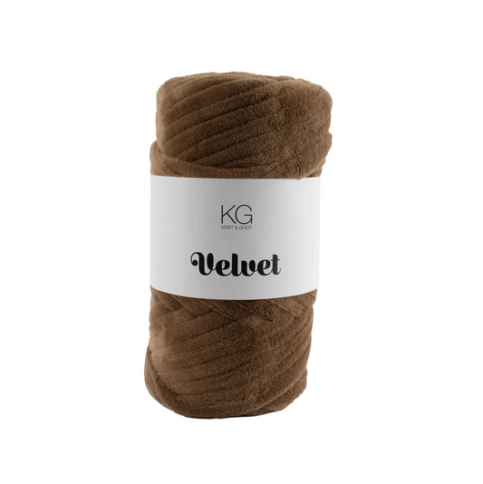Velvetgarn 16 Brun