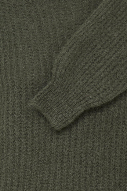 Sorbet SBgulvig Bellis Knit Blouse Dusty Olive