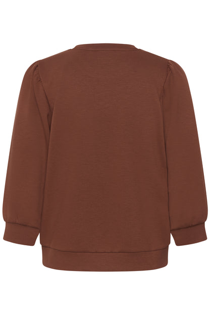 Kaffe KAannie Sweatshirt Henna