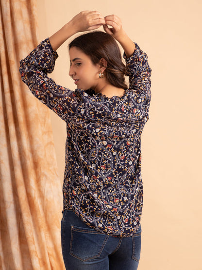 B. Copenhagen Bluse Med Print