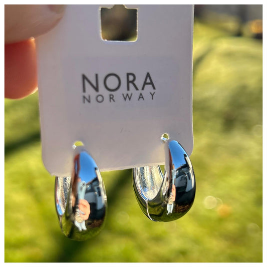 Nora Norway Ear 447 20mm Silver