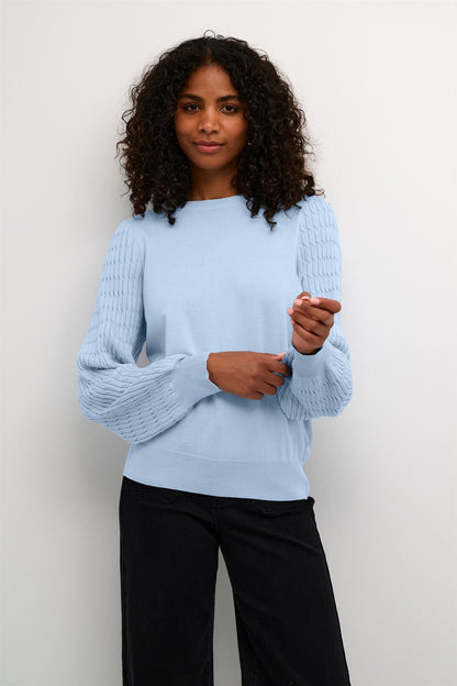 Kaffe Clothing KAnanna Pullover Celestial Blue