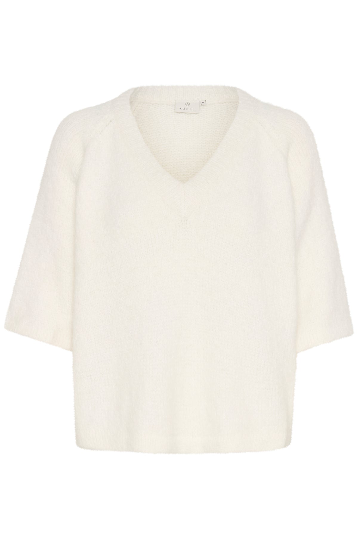 Kaffe Clothing KAemilie V-neck Pullover Chalk