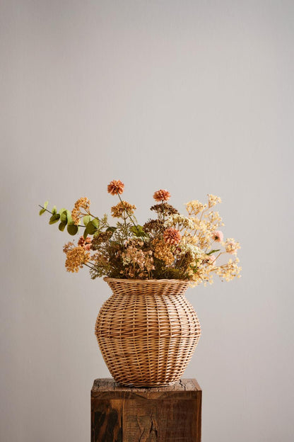 Ib Laursen Blomsterstilk sienna 4 blomster