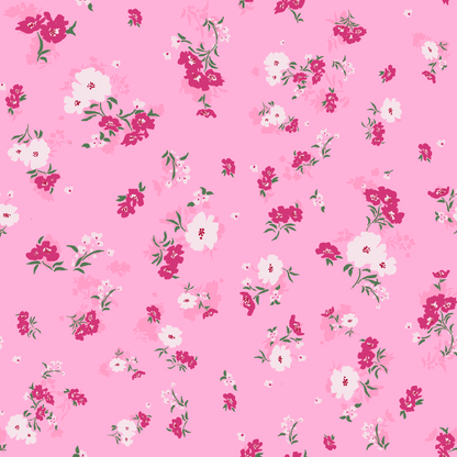 Ichi IHvera – Rosa bluse med blomsterprint