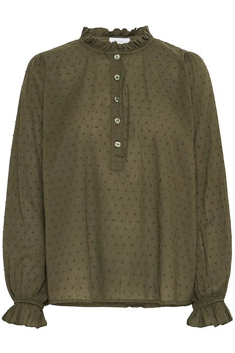 Sorbet SBbarboe Blouse Dusty Olive