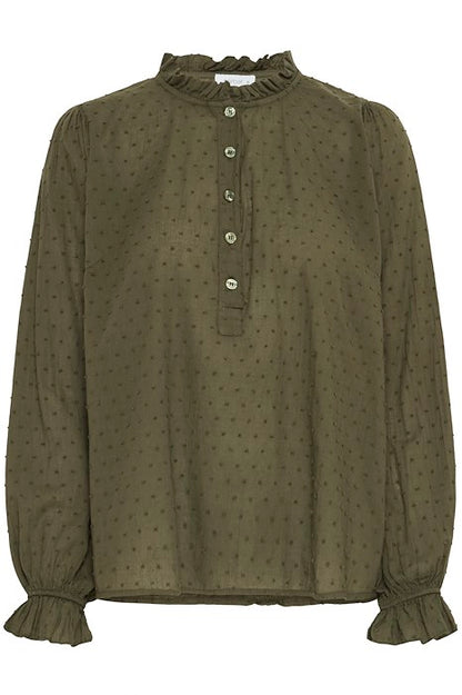 Sorbet SBbarboe Blouse Dusty Olive