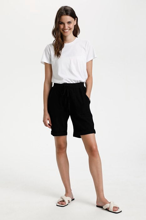 Kaffe Clothing KAnaya Shorts Black Deep