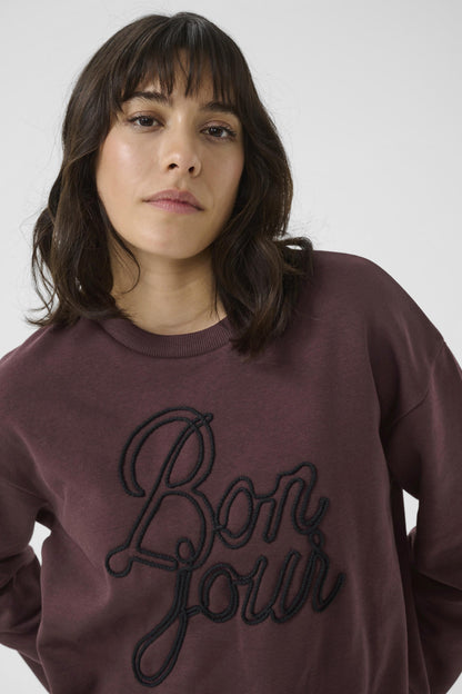 Kaffe Clothing KAberta Sweatshirt Fudge