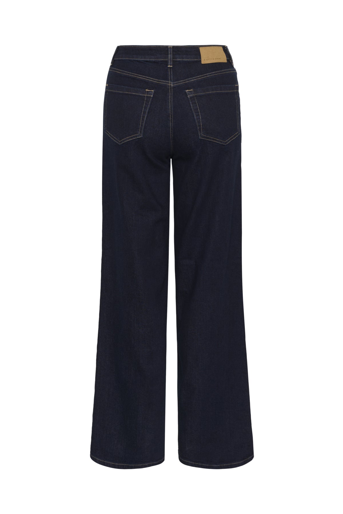 Kaffe Clothing KAmeadow HW Reg Fit Jeans Dark Blue Unwashed Denim 30 tommer