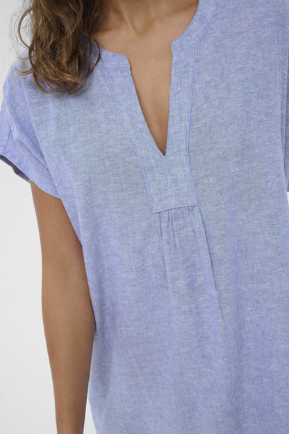 Culture CUarletty Dress - Powder Blue