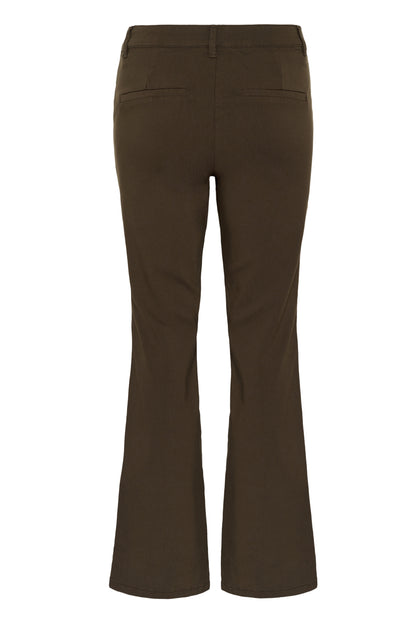 Culture CUbengtha Long Flare Pants Denitasse