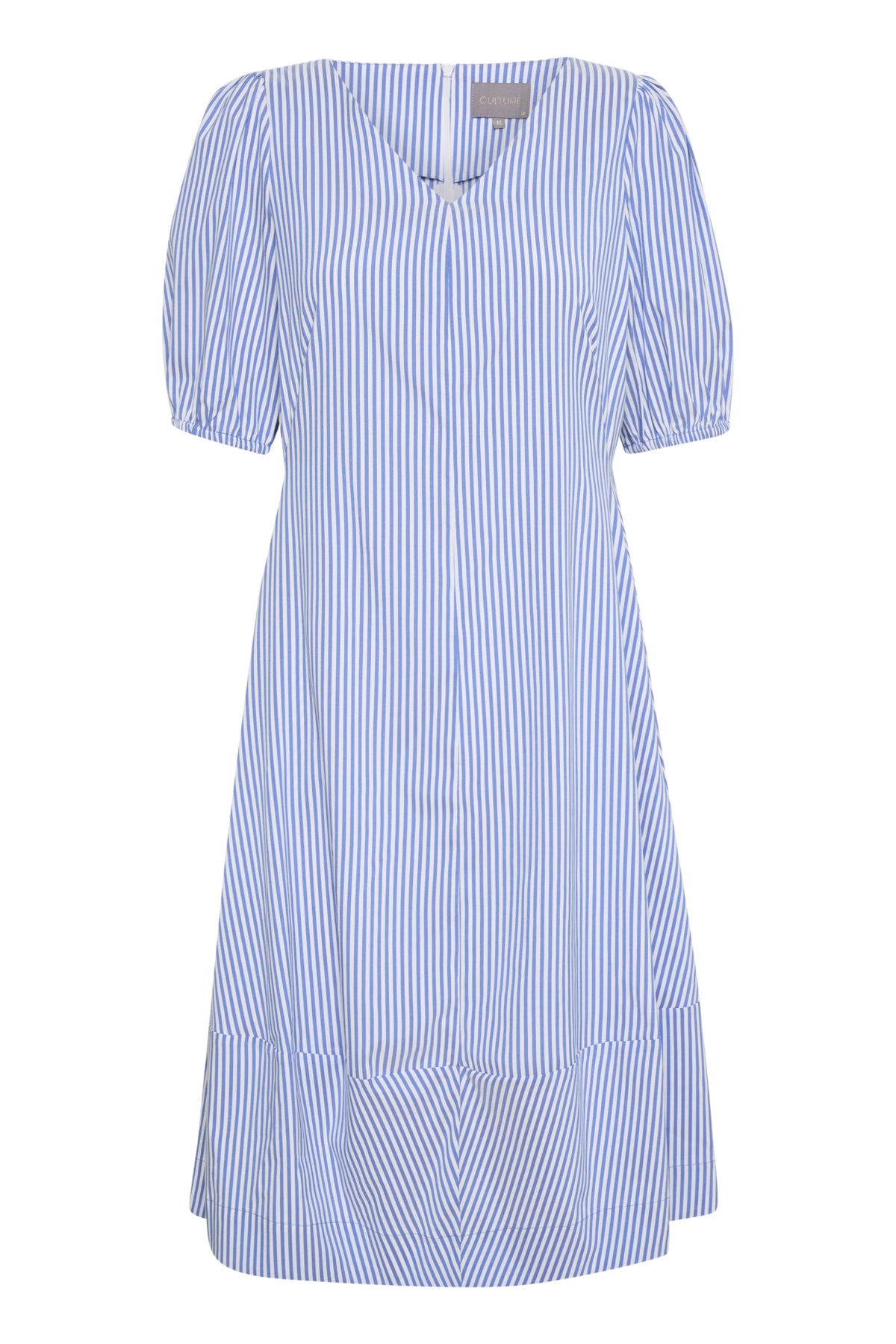 Culture CUabigail Puff SS Dress Mazarine Blue