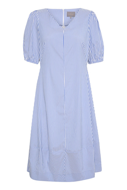 Culture CUabigail Puff SS Dress Mazarine Blue