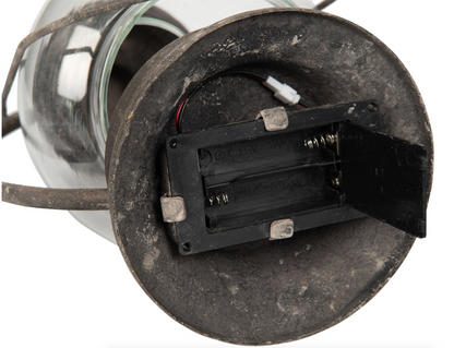 Batteridrevet utendørs lykt avlang