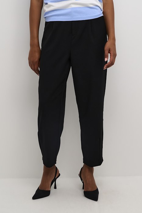 Kaffe Clothing KAmerle 7/8 Pants Suiting Black Deep