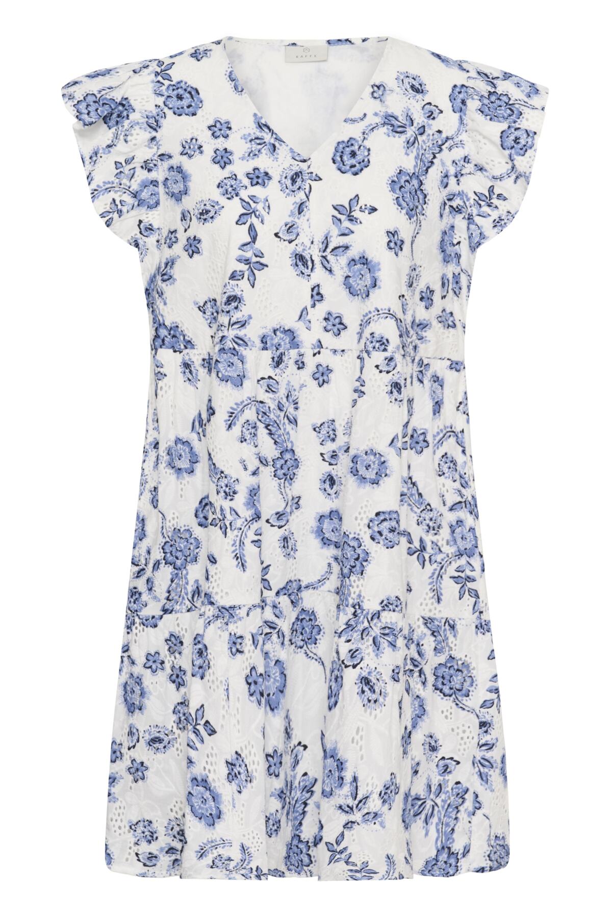 Kaffe Clothing KAluisa Dress - Chalk Midnight Flower