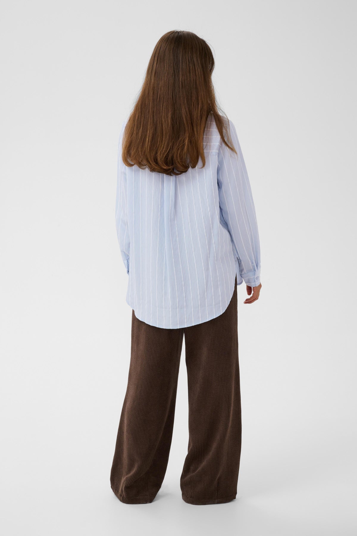Culture CUarin Shirt Blue/White Stripe
