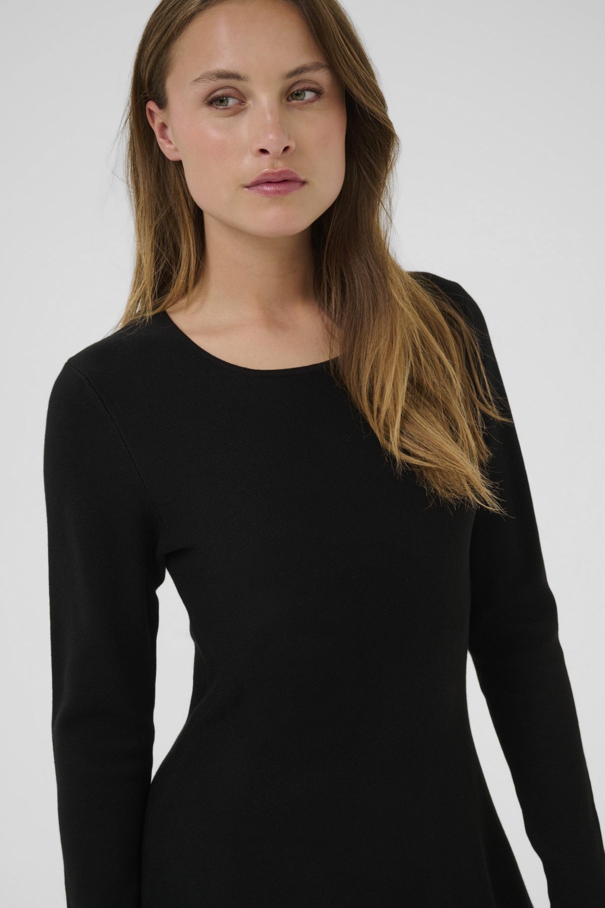 Kaffe Clothing KAmalina Knit Dress Black Deep