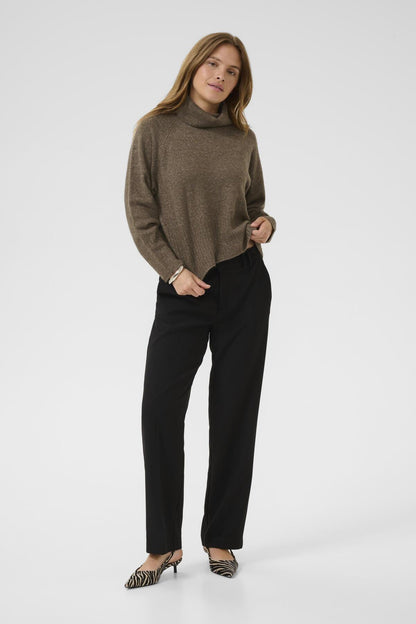 Kaffe Clothing KAerin Rollneck Morel Melange