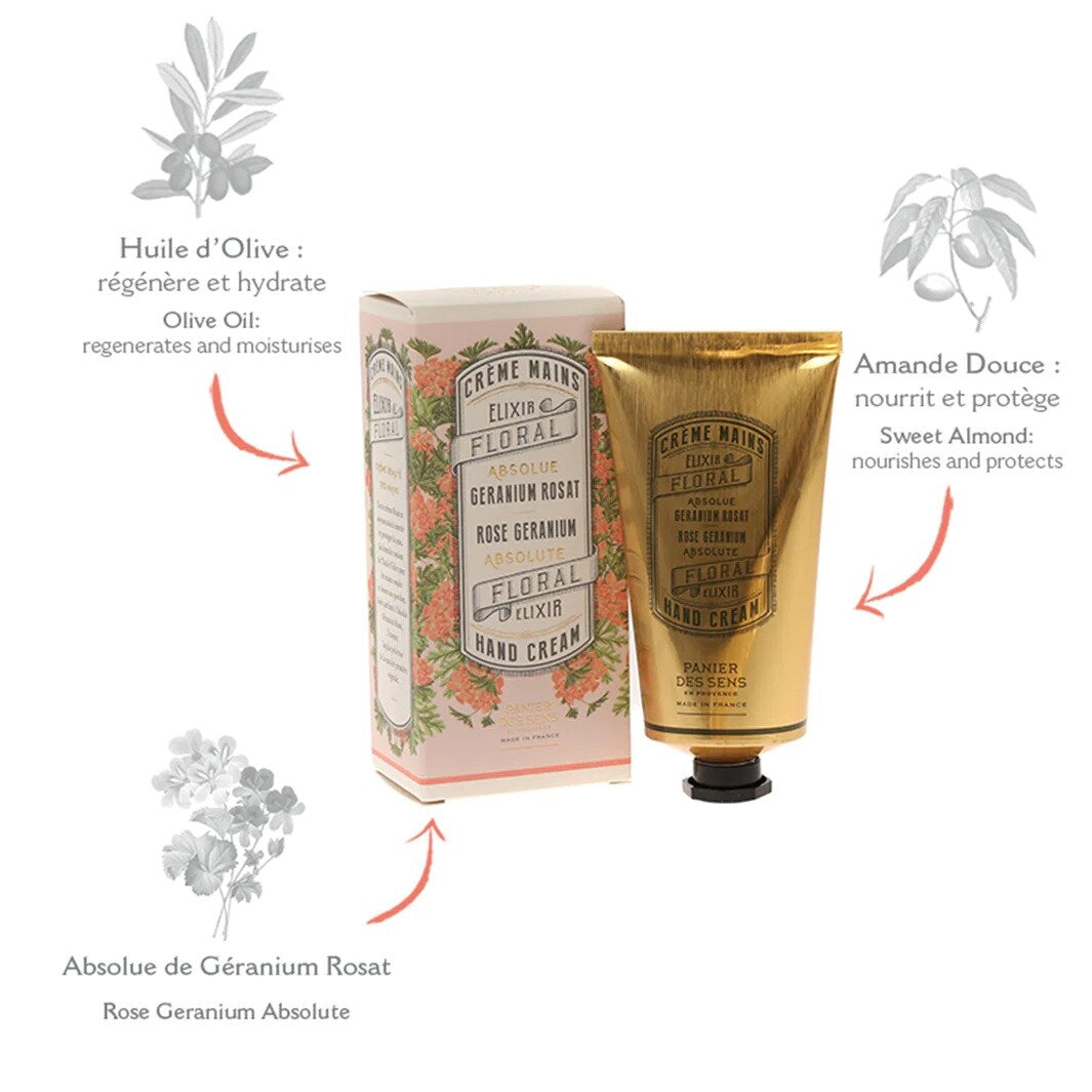 Håndkrem Rose Geranium 75ml