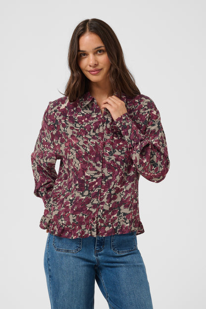Kaffe KAmeghan Shirt Fudge Abstract Animal