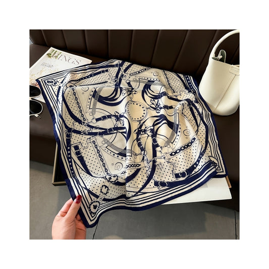 Silkeskjerf Bandanas - Marineblå