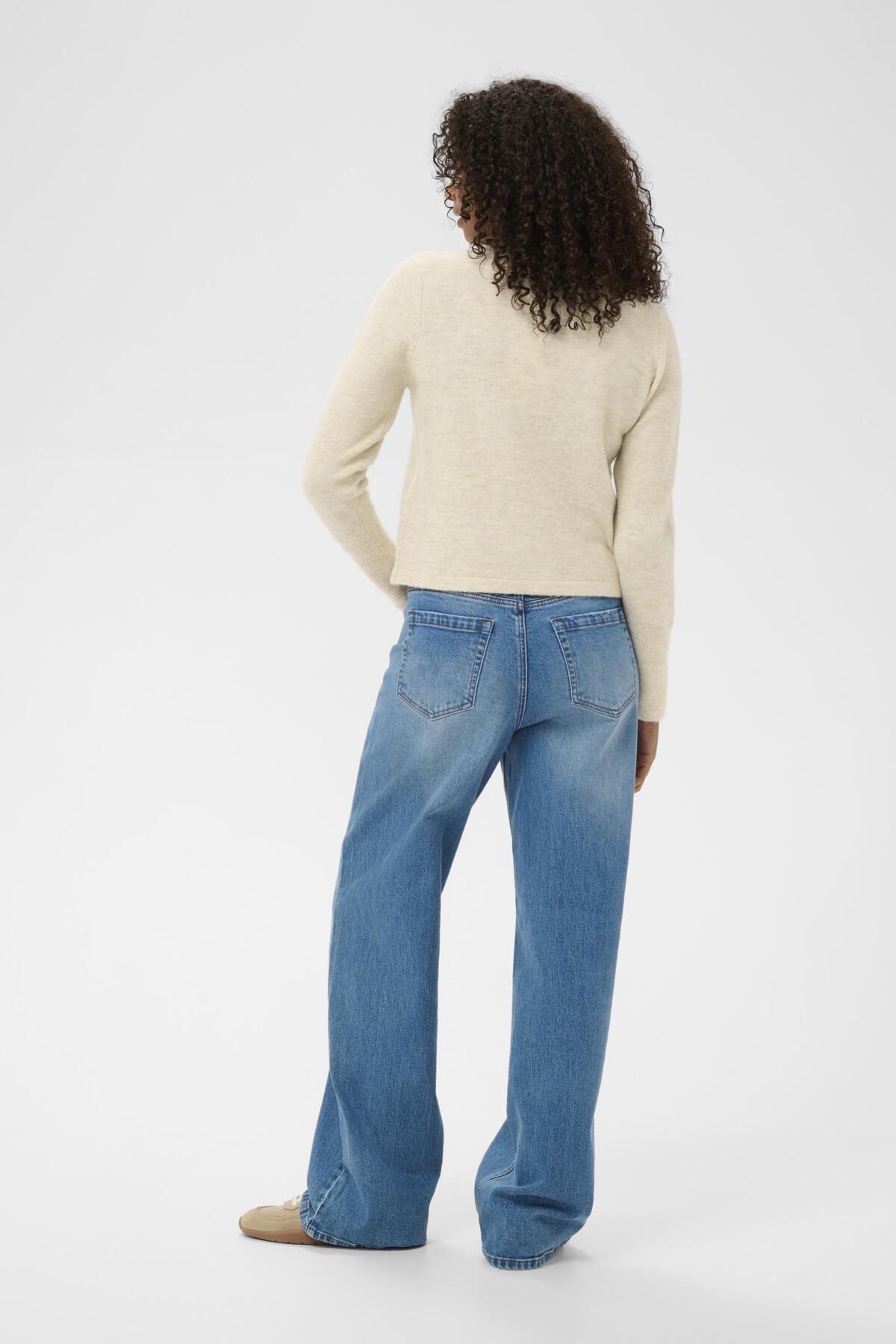 KAniel Knit Cardigan Feather Gray Melange